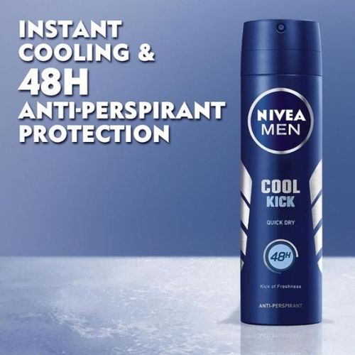NIVEA MEN COOL KICK ANTIPERSPIRANT DEODORANT SPRAY - 200ML