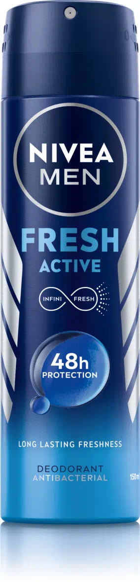 NIVEA MEN FRESH ACTIVE DEODORANT SPRAY - 200ML