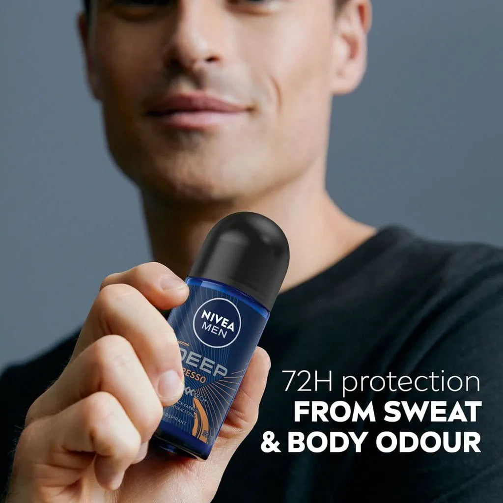 NIVEA MEN DEEP ESPRESSO MAXXTECH ROLL-ON (50ML)
