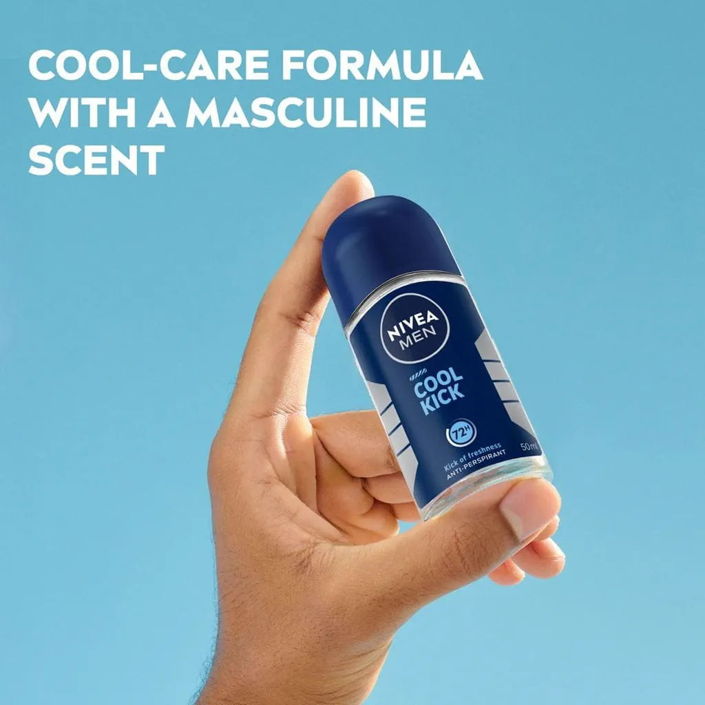 NIVEA MEN COOL KICK ROLL ON - 50ML