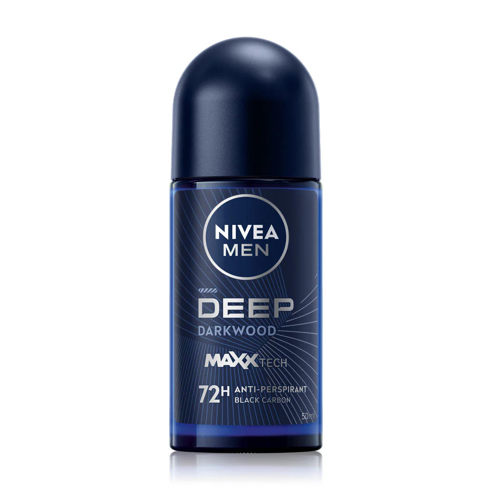 NIVEA MEN DEEP DARKWOOD MAXXTECH ROLL-ON (50ML)