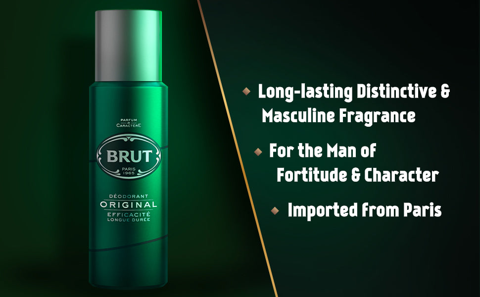 BRUT ORIGINAL DEODORANT SPRAY - 200ML