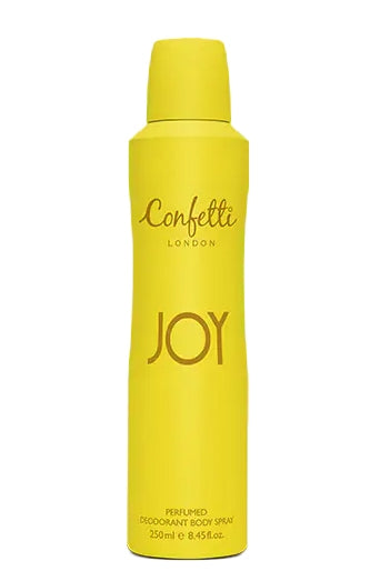 CONFETTI JOY PERFUMED DEODORANT BODY SPRAY - 250ML
