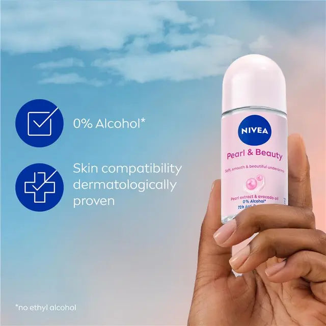 NIVEA PEARL & BEAUTY ROLL-ON - 50ML