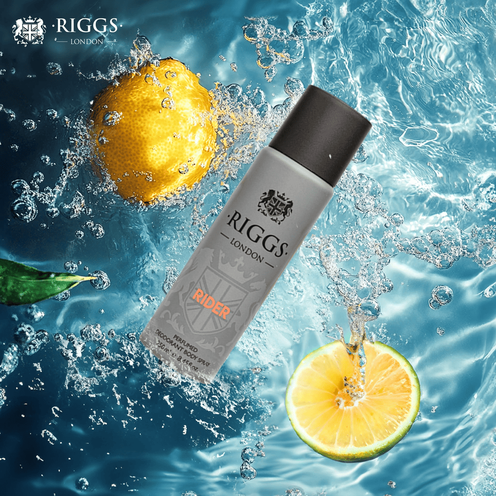 RIGGS RIDER PERFUMED DEODORANT BODY SPRAY - 250ML