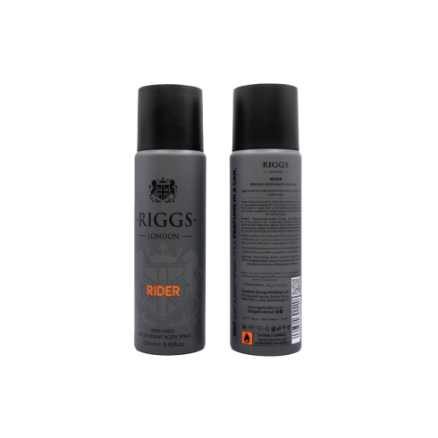 RIGGS RIDER PERFUMED DEODORANT BODY SPRAY - 250ML