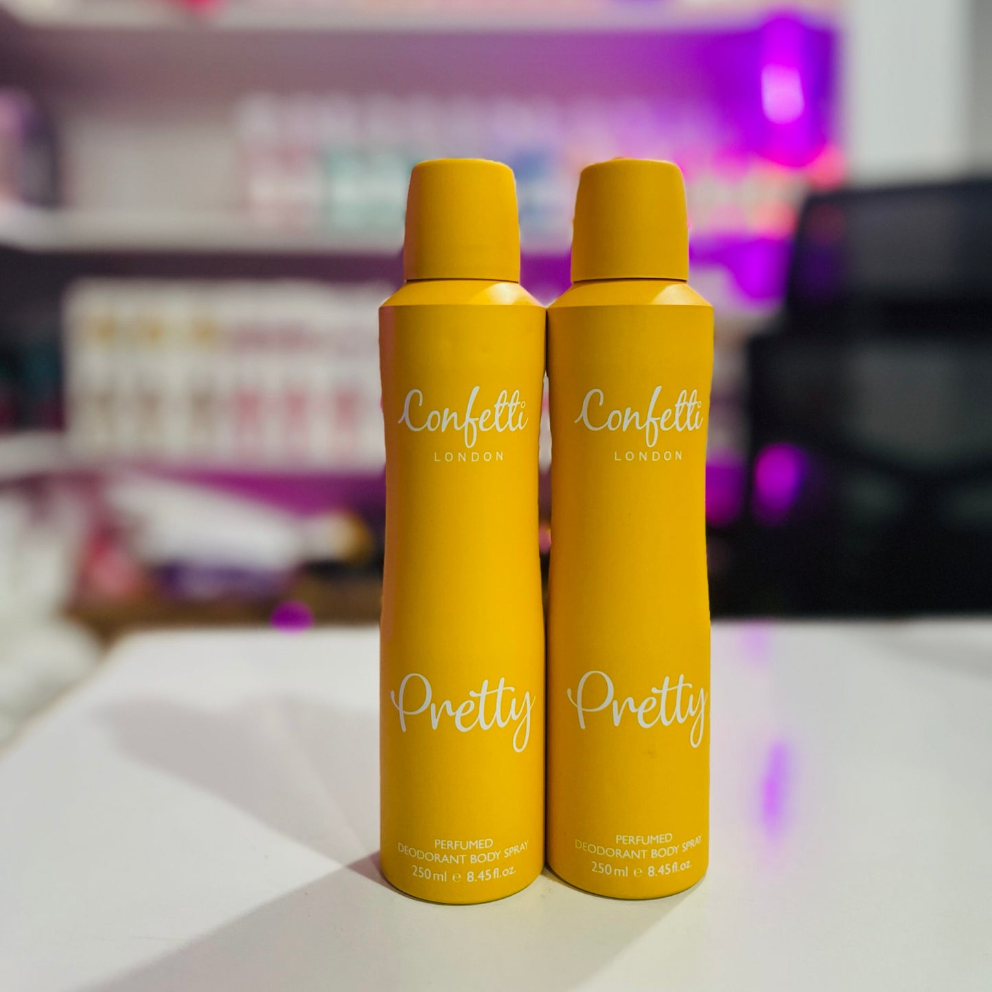 CONFETTI LONDON PRETTY PERFUMED DEODORANT BODY SPRAY - 250ML