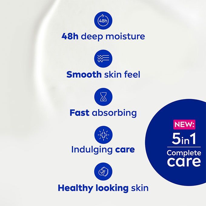 NIVEA NOURISHING COCOA 5IN1 BODY LOTION - 400 ML