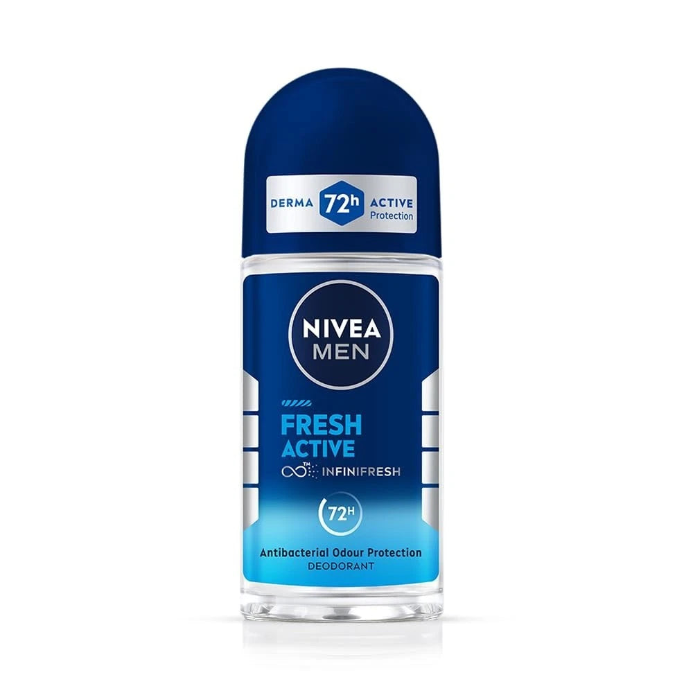 NIVEA MEN FRESH ACTIVE ROLL-ON - 50ML