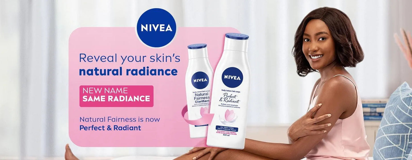 NIVEA PERFECT & RADIANT BODY LOTION - 400ML