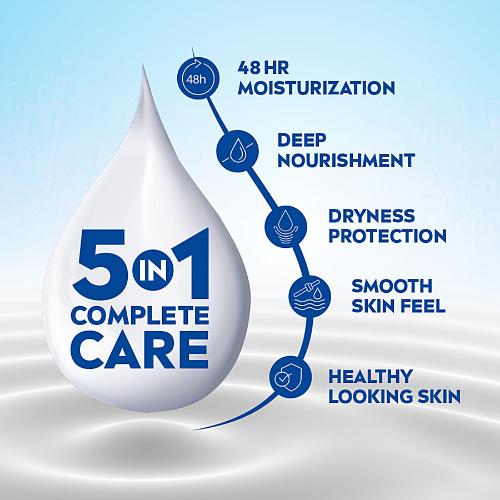 NIVEA SHEA SMOOTH 5IN1 BODY LOTION - 400ML