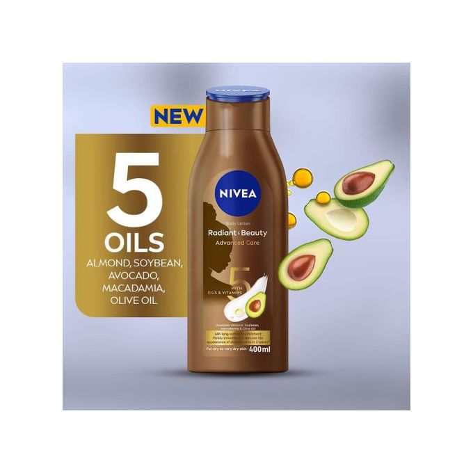 Nivea Radiant & Beauty Advanced Care infused with 5 oils