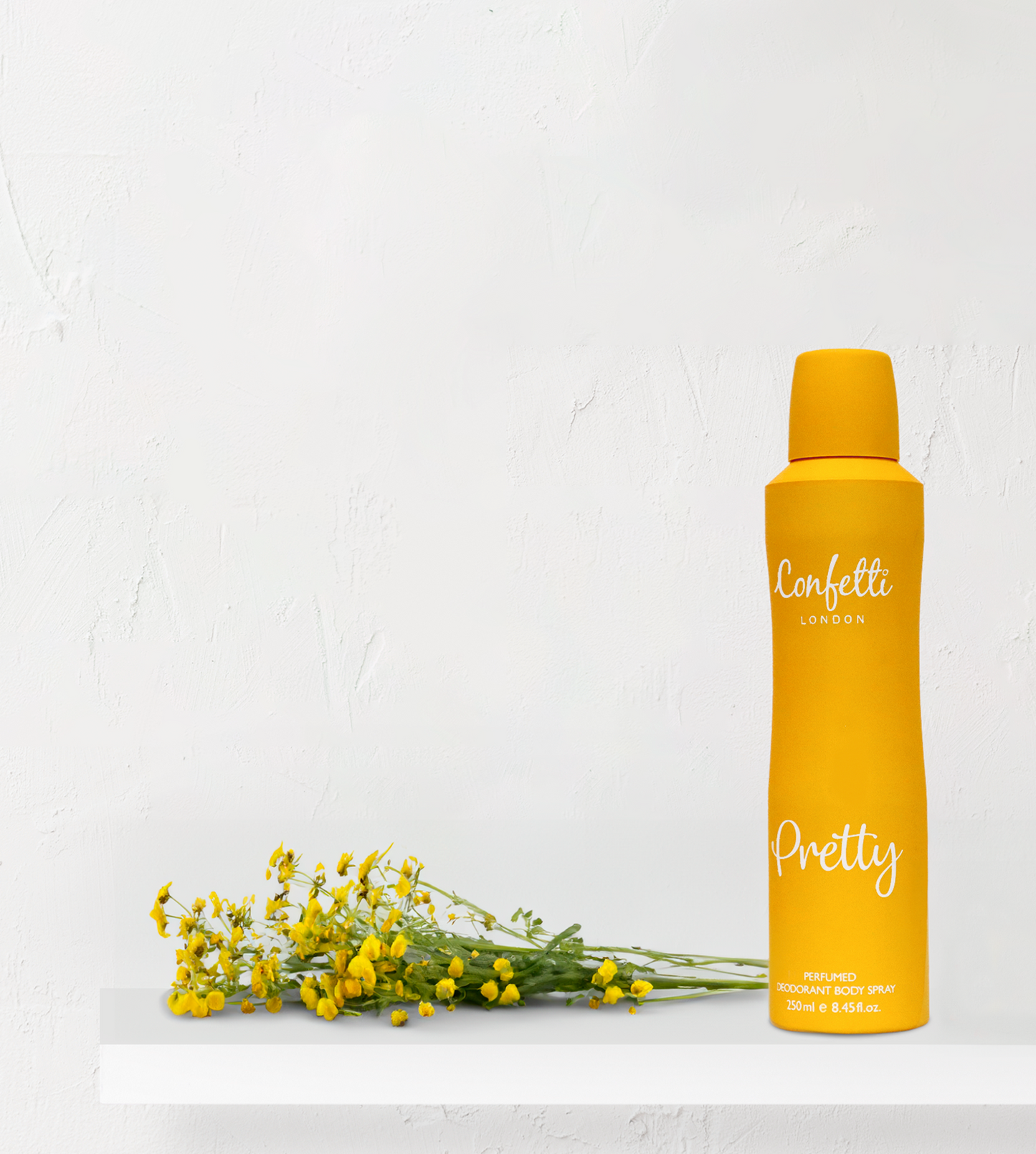 CONFETTI LONDON PRETTY PERFUMED DEODORANT BODY SPRAY - 250ML