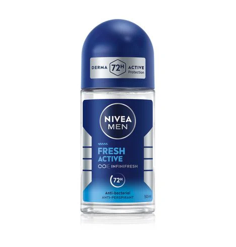 NIVEA MEN FRESH ACTIVE ROLL-ON - 50ML