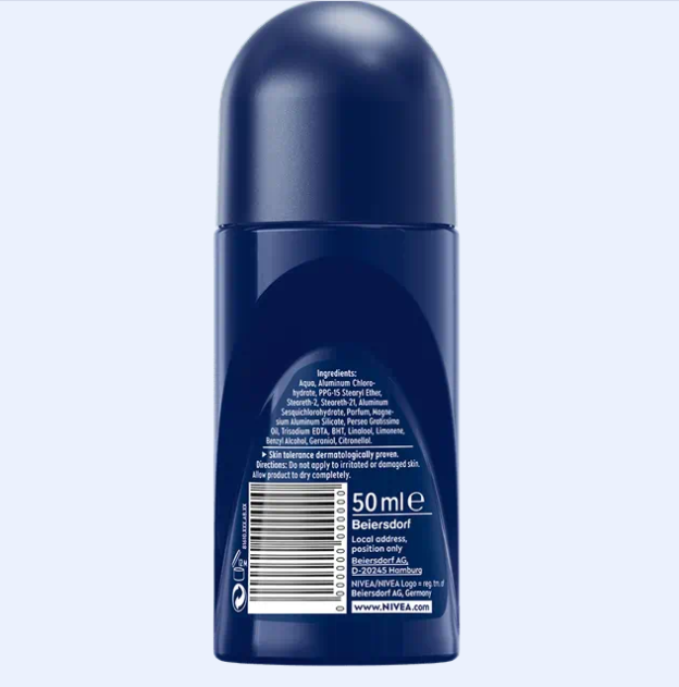 NIVEA MEN DRY IMPACT ROLL ON ANTI-PERSPIRANT - 50ML