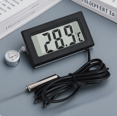 MINI LCD DIGITAL THERMOMETER FOR FRIDGE & FREEZERS (WITH 2M CABLE)
