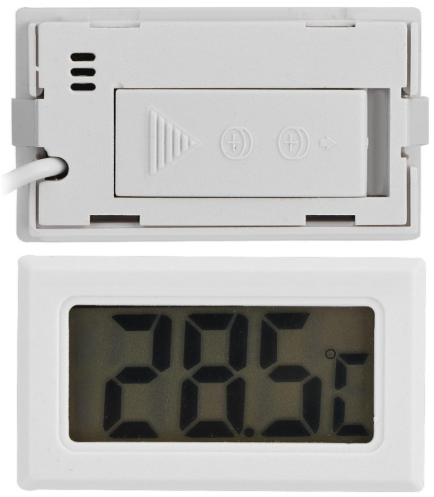 MINI LCD DIGITAL THERMOMETER FOR FRIDGE & FREEZERS (WITH 2M CABLE)
