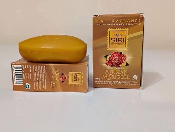 SIRI BEAUTY PERFUMED BAR SOAP - AFRICAN MARIGOLD 150G (4PCS)