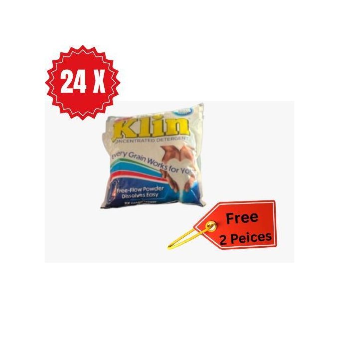 SO KLIN DETERGENT POWDER - 170G (24 PCS + 2 FREE)