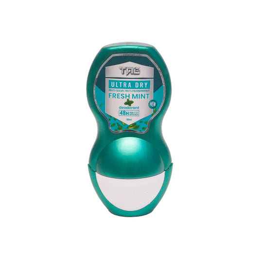 TAG ULTRA DRY FRESH MINT ANTIPERSPIRANT DEODORANT ROLL-ON - 50ML