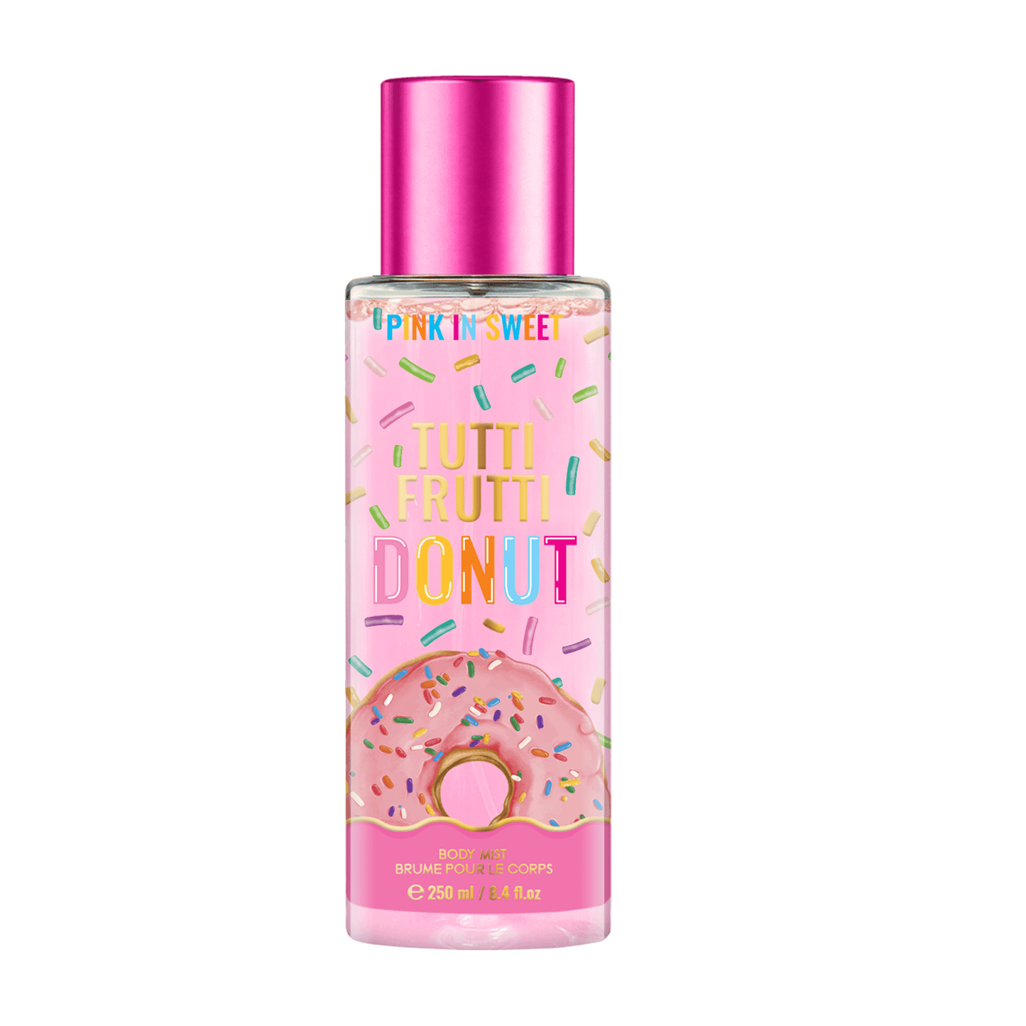 PINK IN SWEET TUTTI FRUTTI DONUT BODY MIST - 250ML