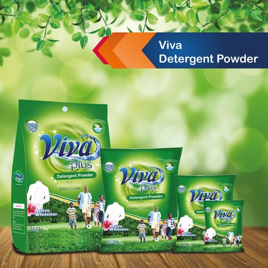 VIVA PLUS DETERGENT POWDER - 800G 6 PCS (1 FREE)