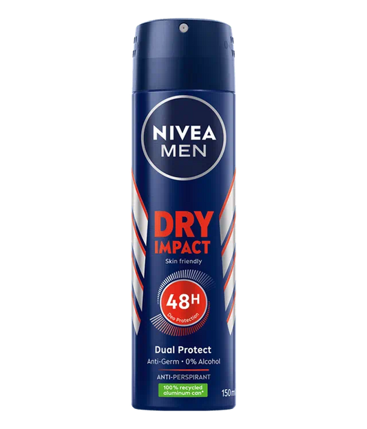 NIVEA MEN DRY IMPACT DEODORANT SPRAY - 200ML
