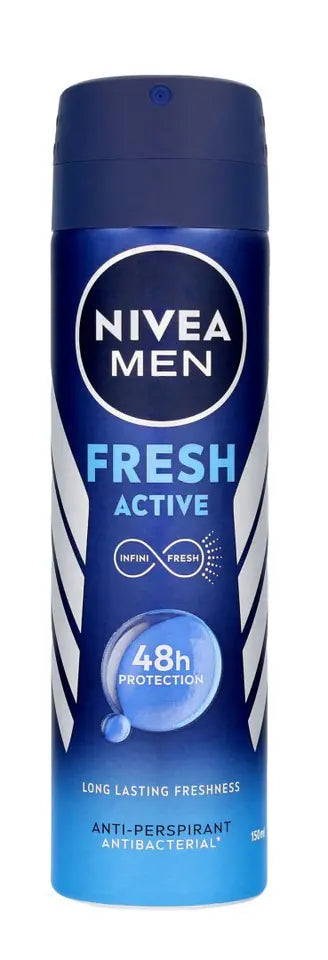 NIVEA MEN FRESH ACTIVE DEODORANT SPRAY - 200ML