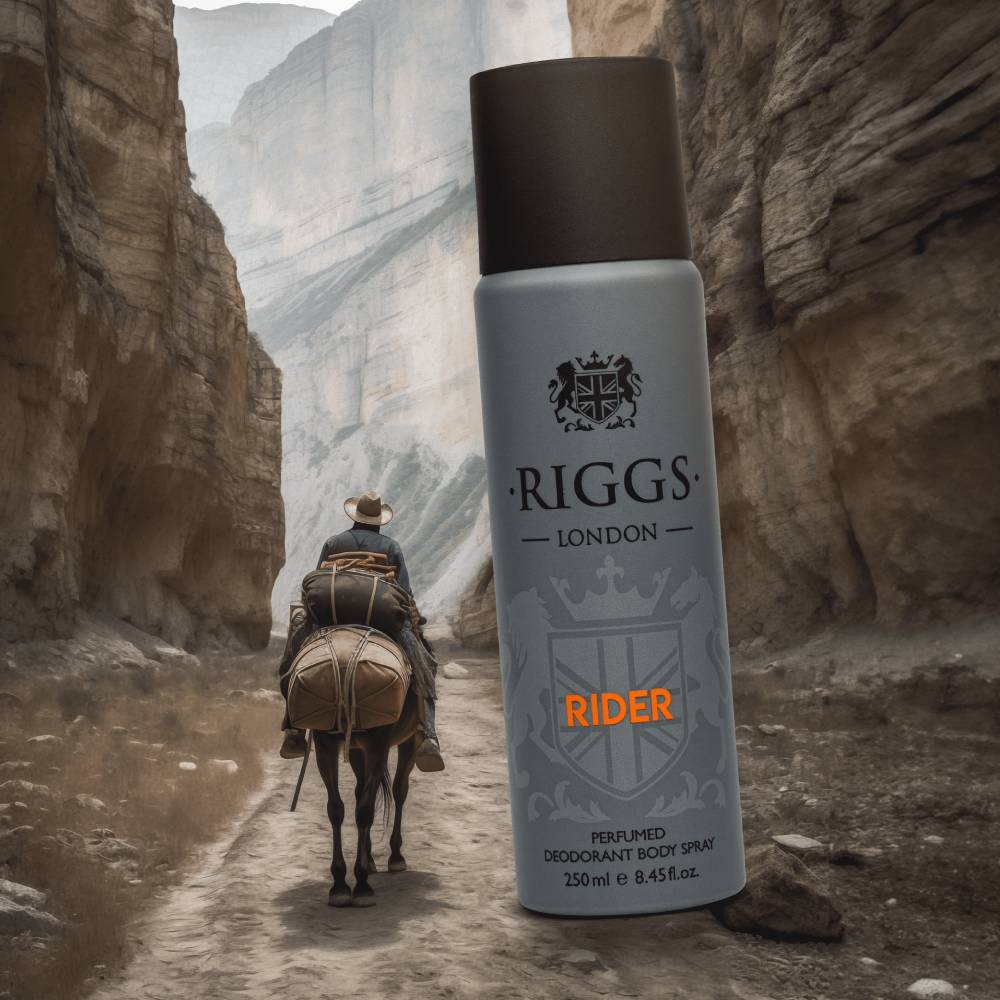 RIGGS RIDER PERFUMED DEODORANT BODY SPRAY - 250ML