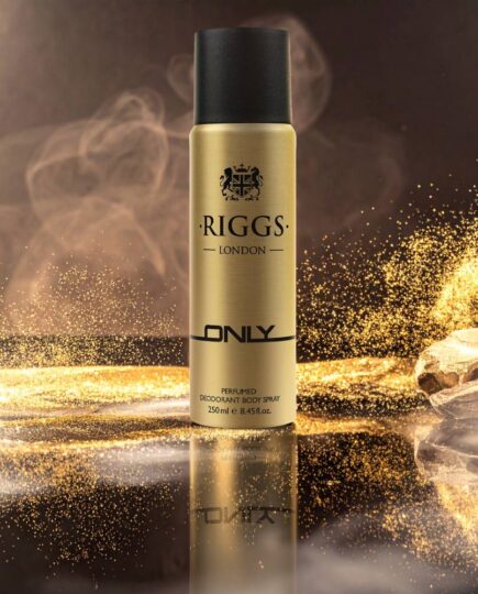 RIGGS ONLY PERFUMED DEODORANT BODY SPRAY - 250ML