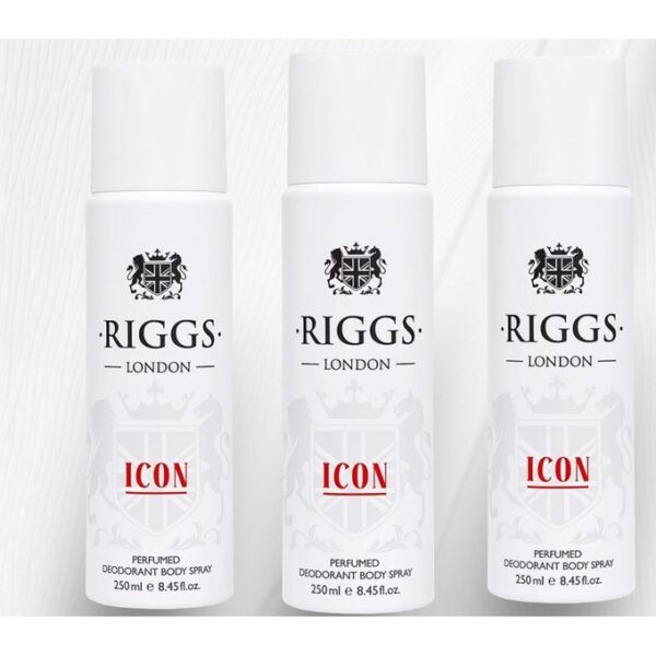 RIGGS LONDON ICON DEODORANT BODY SPRAY - 250ML