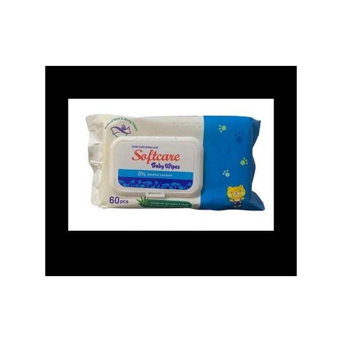 SOFTCARE BABY WIPES - 60PCS (24 IN A BOX)
