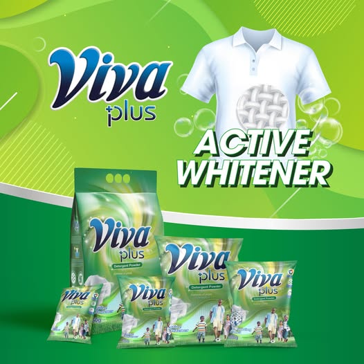 VIVA PLUS DETERGENT POWDER 170G - 24PCS (+2 FREE)